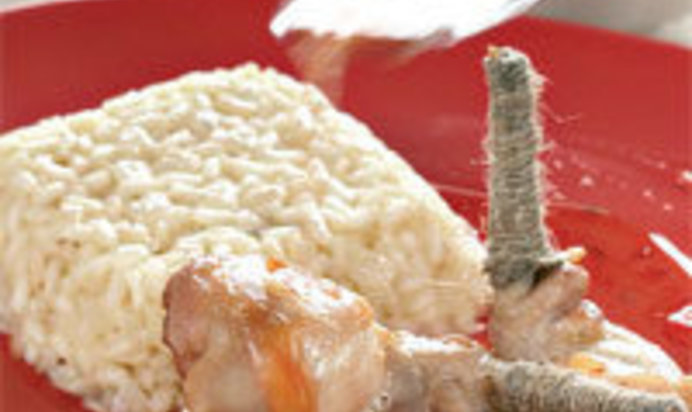 Ризотто с кроликом