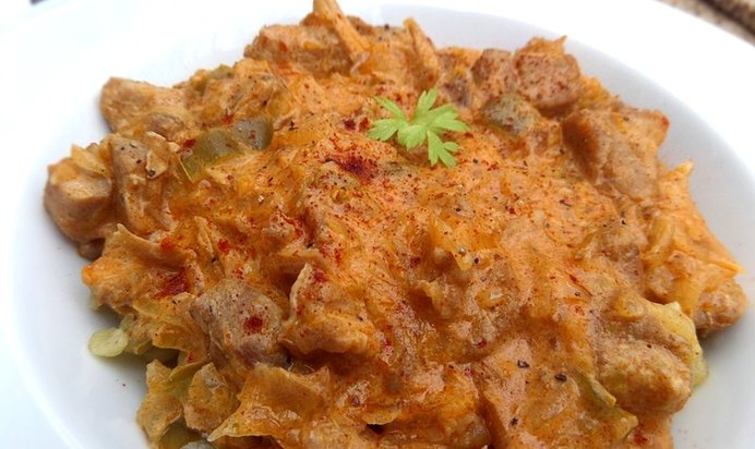 Гуляш со свинины