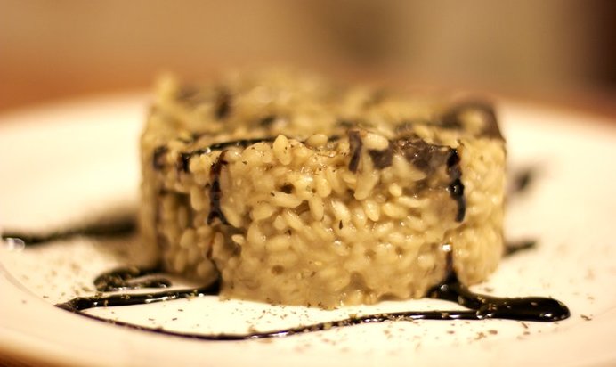 Ризотто с лесными грибами