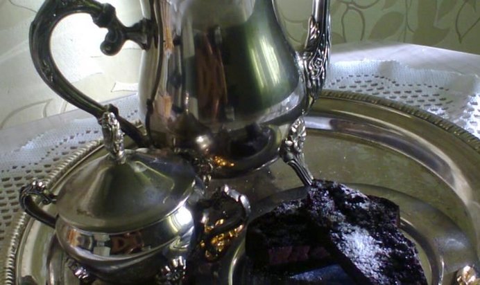 Постный брауни