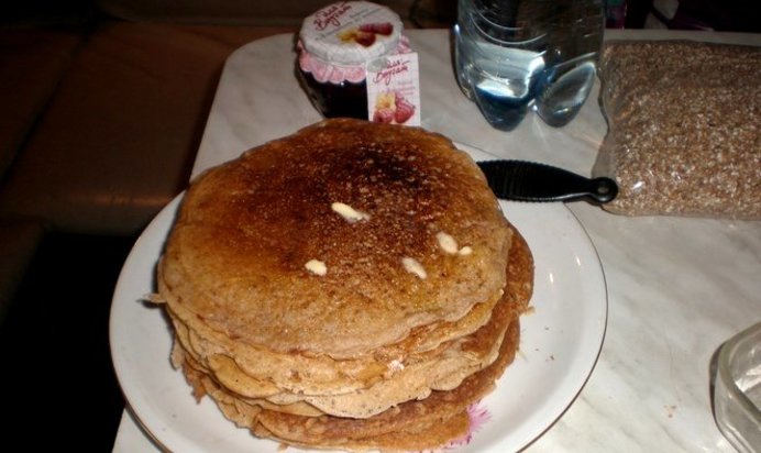 Диетические блины из гречневой муки