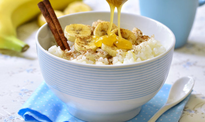 Рисовая каша с бананом