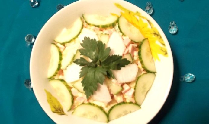 Салат Колбасный