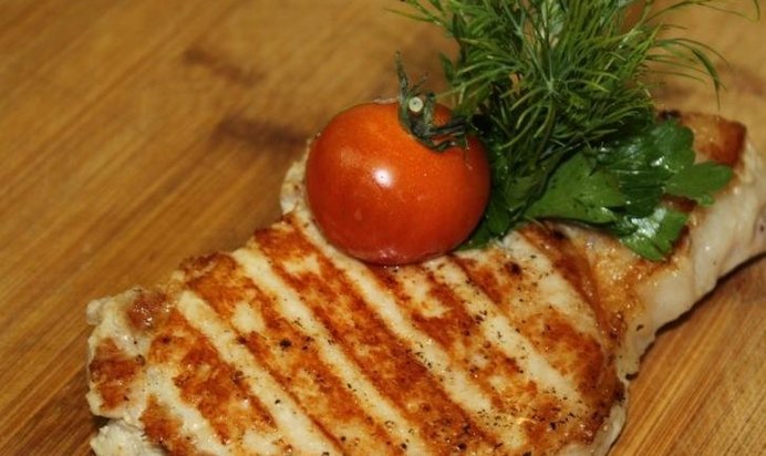 Свиной стейк