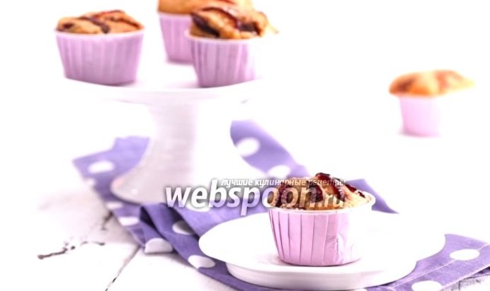 Сливовые маффины