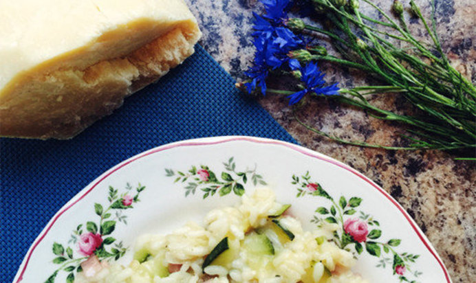 Ризотто с цукини