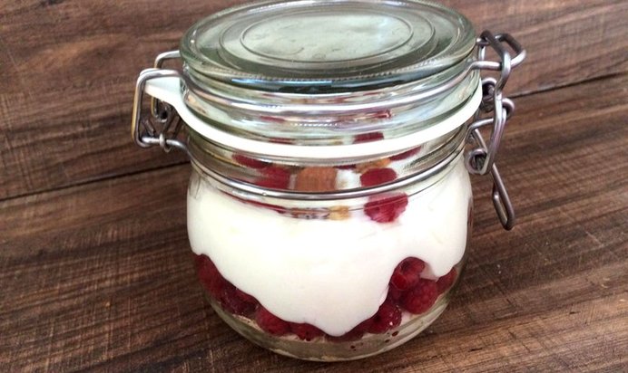 Овсянка с творогом