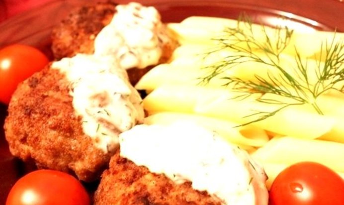 Биточки из свиного фарша