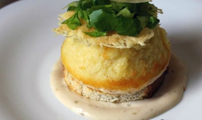 Салат Цезарь Суфлейный