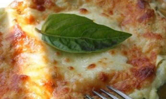 Лазанья с кукурузой и маскарпоне