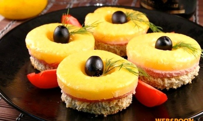 Тосты «Гавайские»