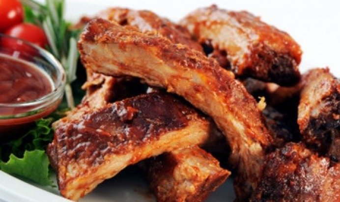 Шашлык из говяжьих ребрышек