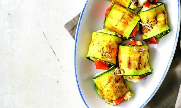 Роллы из цукини