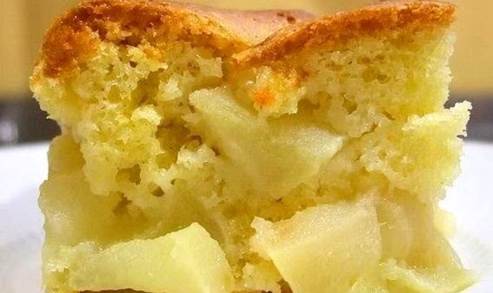 Низкокалорийная шарлотка