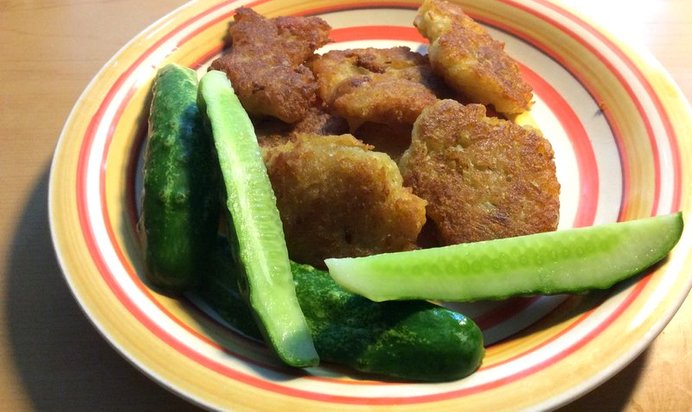 Ирландские картофельный оладьи