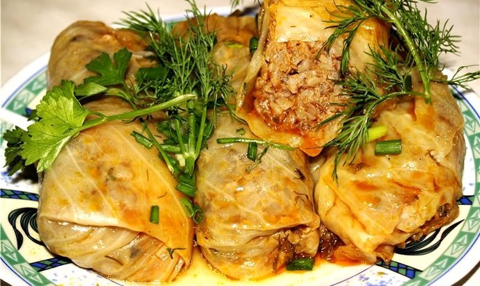 Голубцы с гречкой