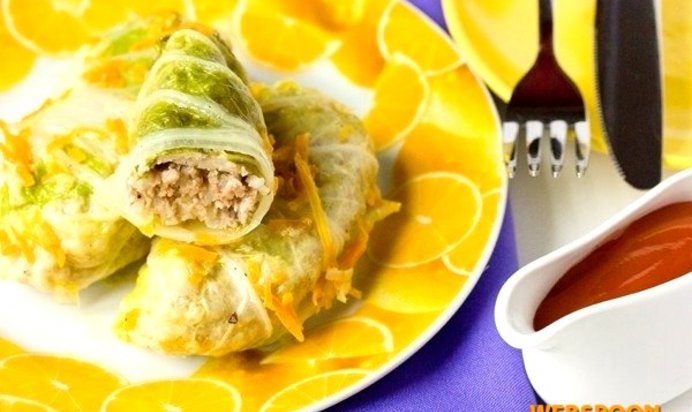 Голубцы из пекинской капусты