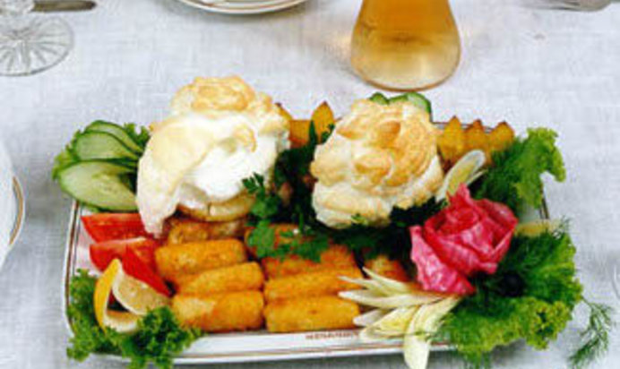 Горячая закуска Осень на Темзе