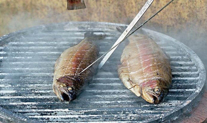 Омлет с сыром и спаржей