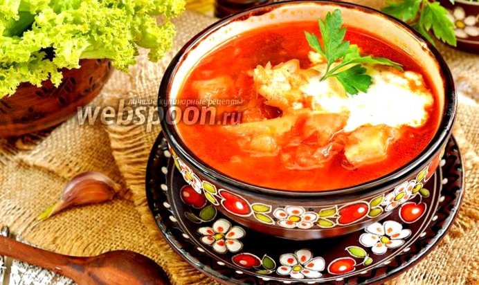 Борщ в мультиварке