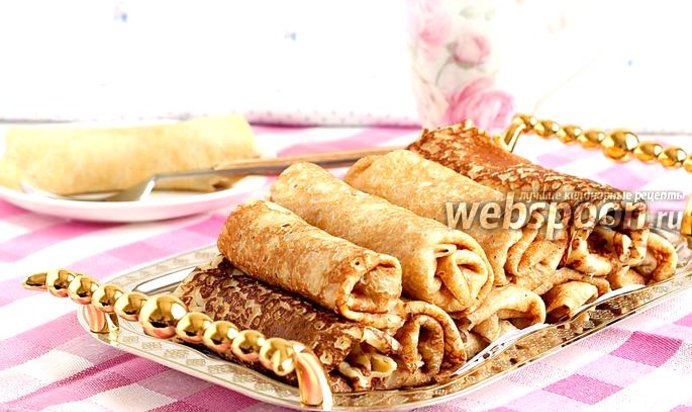 Блинчики с мясом и рисом