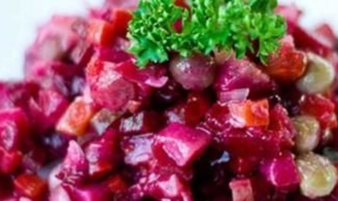 Обычный овощной винегрет