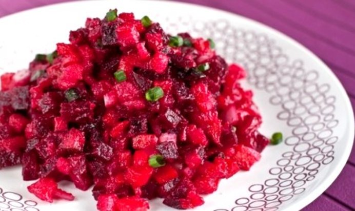 Винегрет с фасолью