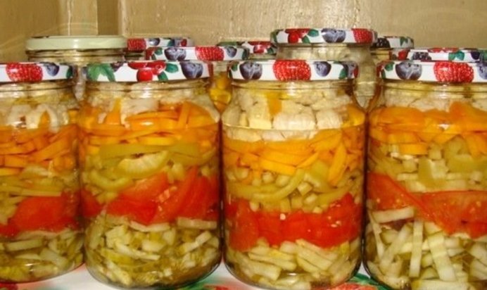 Овощи по-домашнему