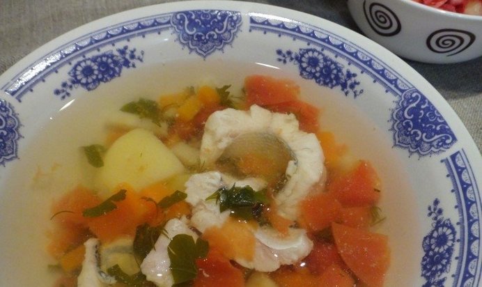 Уха из речной рыбы