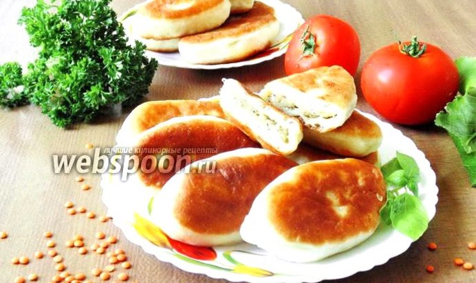 Пирожки с чечевицей