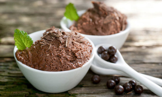 Шоколадный мусс с эспрессо