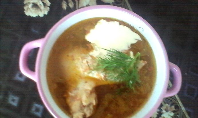 Летние щи в мультиварке