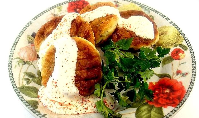 Сырники с зеленью