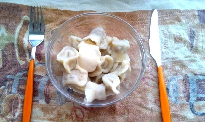 Вегетарианские пельмени