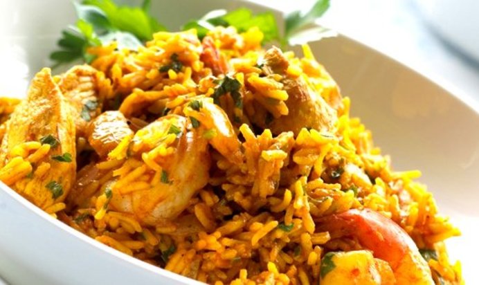 Плов с курицей в мультиварке