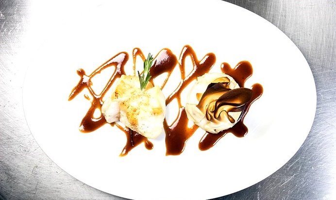 Ризотто по‑корсикански с морским чертом