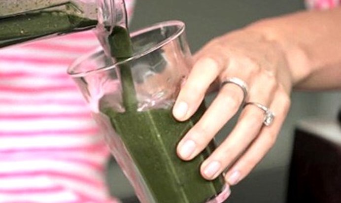 Утренний зеленый смузи