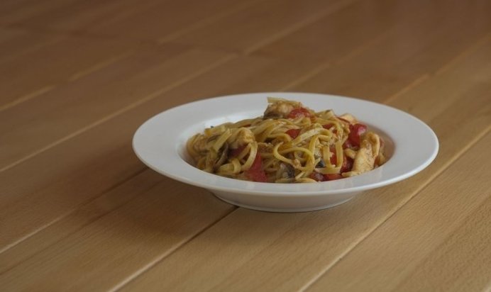 Бульон с сырными клецками