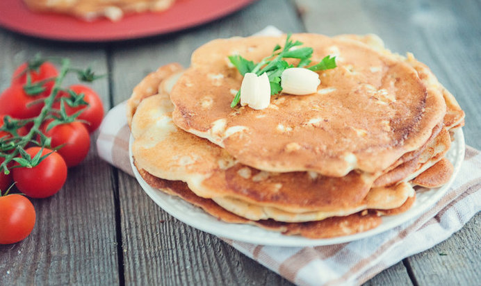 Блинчики с припеком