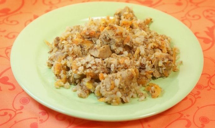 Гречневая каша с мясом