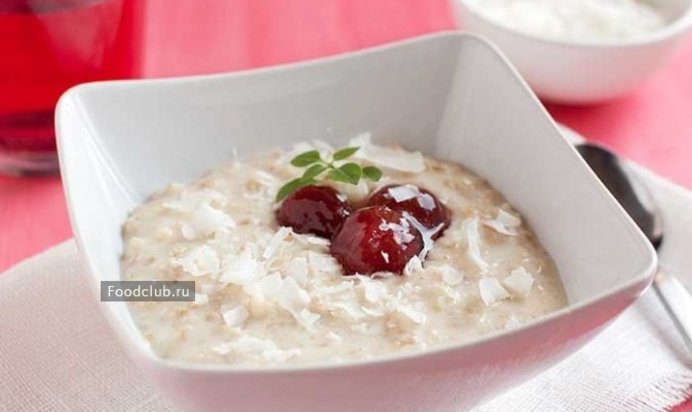 Овсяная каша на молоке