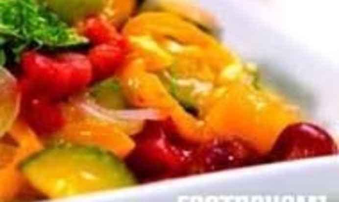 Рататуй с виноградом