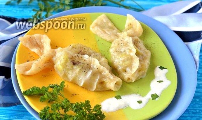 Манты в мультиварке «Рыбка»