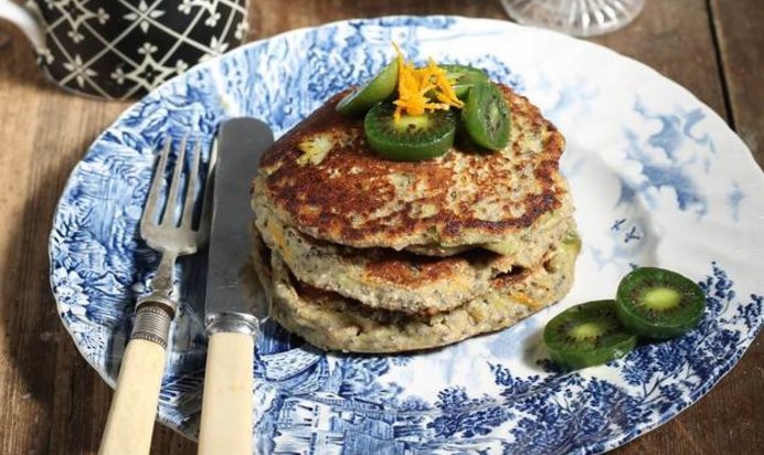 Овсяные оладьи с семенами чиа