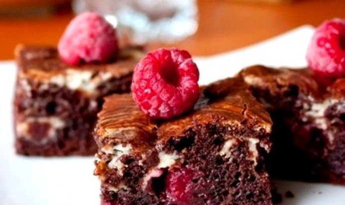 Брауни со сливочным сыром