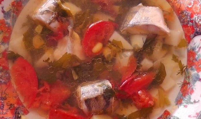 Уха из судака по-ростовски