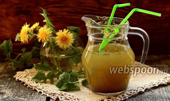 Лимонад из одуванчиков