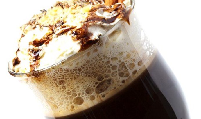 Коктейль из рома с какао-ликером