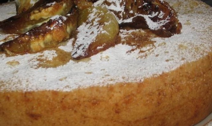 Шарлотка с апельсинами в мультиварке