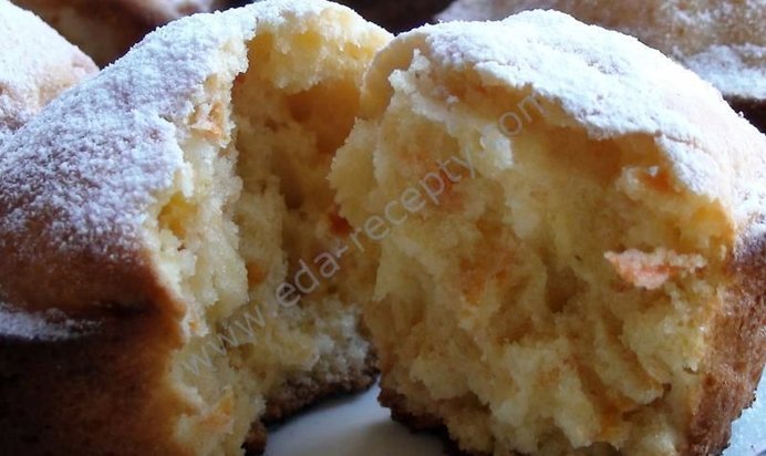 Морковные маффины